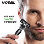 Triple Blade Razor Handle With Refills