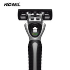 Triple Blade Razor Handle With Refills
